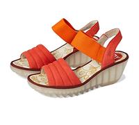 Fly London Women's Yiko414fly Sandal, Rouge sang, 36 EU