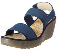 Fly London Femme Yaco416fly Sandale, Bleu, 40 EU