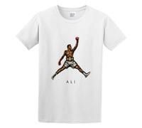 Fly Mohammed Ali Printed Hipster T-Shirt White L