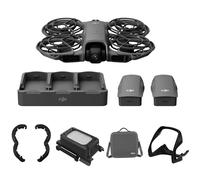 Fly More DJI Neo 2 (drone seul) Bundle, drone caméra 4K, décollage & atterrissage de la main, contrôle gestuel, ActiveTrack, détection obstacles omnidirectionnelle, Pour débutants, 3 batteries