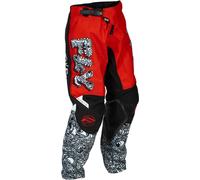 Fly Racing 379-53624 Kinetic Mutant Pantalons Jeunesse 24 Rouge/Blanc/Noir
