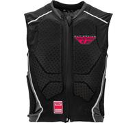 Fly Racing Barricade, gilet protecteur niveau 1 L/XL Noir/Gris Noir/Gris