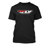 Fly Racing - Custom Men's T-Shirt Tee Black(Large)