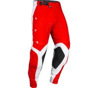 Fly Racing Evolution 2024 Pantalon de motocross rouge/blanc, blanc-rouge, taille 38 pour homme