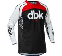 Fly Racing Evolution DST DBK Special Edition, maillot S Noir/Blanc/Rouge Noir/Blanc/Rouge