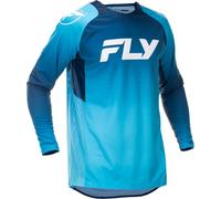 Fly Racing Evolution DST Maillot de motocross léger Racing MX Gear - Bleu/blanc - Taille XL