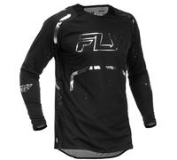 Fly Racing Evolution DST Maillot de motocross léger Racing MX Gear - Noir/argenté - Taille XL