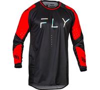 Fly Racing Evolution, maillot XL Noir/Rouge Noir/Rouge