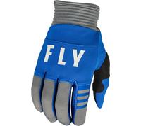 Fly Racing F-16 2023 Gants de motocross, gris-bleu, taille XS pour homme