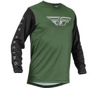 Fly F-16 Long Sleeve Enduro Jersey Vert,Noir M Homme Olive Green / Black