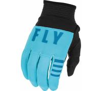 Fly Racing F-16, gants femmes M Turquoise/Bleu/Noir Turquoise/Bleu/Noir