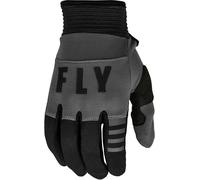 Fly Racing F-16 S23, gants enfants YM Gris Foncé/Noir Gris Foncé/Noir