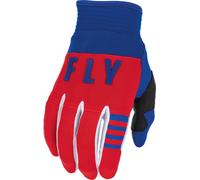 Fly Racing F-16, gants XS Rouge/Blanc/Bleu Rouge/Blanc/Bleu