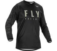 Fly Racing F-16 Long Sleeve Jersey Noir M Homme