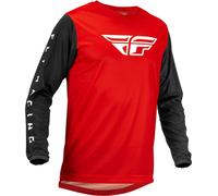 Fly Racing F-16 S23, maillot S Rouge/Noir Rouge/Noir