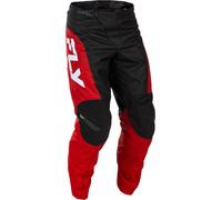 Fly Racing F-16, pantalon en textile 28 Rouge/Noir/Blanc Rouge/Noir/Blanc