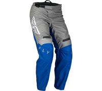 Fly Racing F-16 S23, pantalon en textile 32 Bleu/Gris Bleu/Gris