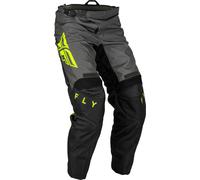 Fly Racing F-16 S23, pantalon en textile 32 Noir/Gris/Jaune Néon Noir/Gris/Jaune Néon