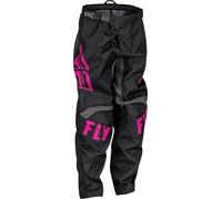 Pantalon fly f 16 noir rose enfant