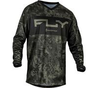 Fly Racing F-16 S.E. Kryptek, maillot L Vert Foncé/Noir Vert Foncé/Noir
