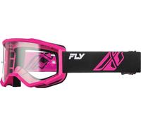 Fly Racing Focus, lunettes de protection Taille unique Fuchsia/Noir Net Fuchsia/Noir Net
