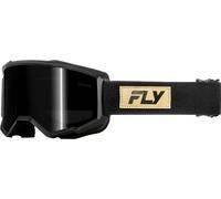 Fly Racing Focus Sand, lunettes de protection Taille unique Noir/Marron Clair Foncé Teinté Noir/Marron Clair Foncé Teinté