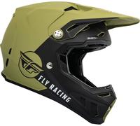 Fly Racing Formula CC Centrum, casque croisé XL Olive/Noir Olive/Noir