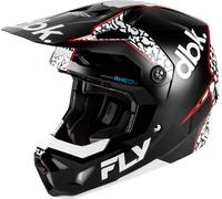 Fly Racing Formula CP DBK Special Edition, casque de motocross M Noir/Blanc/Rouge Noir/Blanc/Rouge