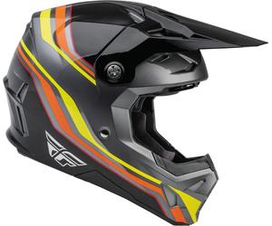 Fly Racing Formula CP S.E Speeder Casque de motocross, noir-rouge-jaune, taille XL pour homme