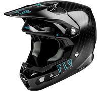 Fly Racing Formula S Carbon, casque à croix XL Noir Noir