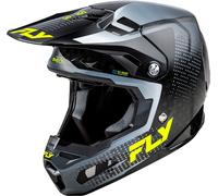 Fly Racing Formula S Carbon Protocol, casque de motocross M Carbone/Noir/Gris/Jaune Néon Carbone/Noir/Gris/Jaune Néon