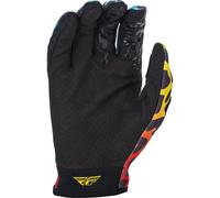Fly Racing Lite Spotted Gants de motocross, rouge-bleu-jaune, taille 2XL pour homme