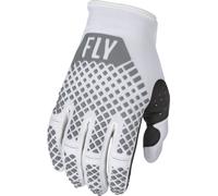Fly Racing Kinetic Gants de motocross, blanc, taille 2XL