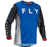 Fly Racing Mx Kinetic Fuel Long Sleeve Jersey Bleu S Homme