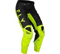 Fly Racing Kinetic Kore, pantalon en textile 38 Jaune Néon/Noir Jaune Néon/Noir