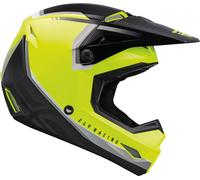 Fly Racing Kinetic Vision, casque croisé M Jaune Néon/Noir/Gris Jaune Néon/Noir/Gris