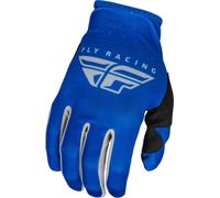 Fly Racing Lite, gants 3XL Bleu/Gris Bleu/Gris
