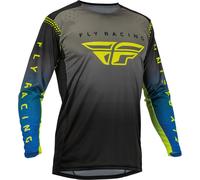 Fly Racing Mx Lite Long Sleeve Jersey Gris M Homme