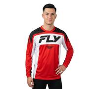 Fly Racing Lite Long Sleeve Jersey Rouge 2XL Homme