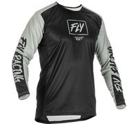 Fly Racing Lite, maillot M Noir/Gris Noir/Gris