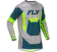 Fly Racing Lite Long Sleeve Jersey Gris 2XL Homme