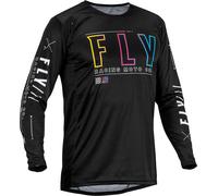 Fly Racing Lite S.E. Avenger, jersey S Noir/Orange/Bleu/Fuchsia Noir/Orange/Bleu/Fuchsia
