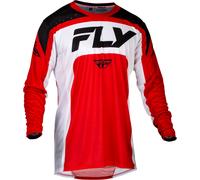 Fly Racing Lite S24, maillot XL Rouge/Blanc/Noir Rouge/Blanc/Noir