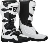 Fly Racing Maverik Bottes de motocross, noir-blanc, taille 48 pour homme