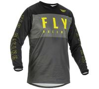 Fly Racing Mx F-16 Long Sleeve T-shirt Gris 9-11 Years Garçons,Filles