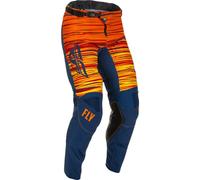 FLY RACING Pants Kinetic Wave Navy/Orange Tg 28 - 375-53128