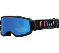 Fly Racing Zone S.E. Avenger, lunettes de soleil miroir Noir/Bleu/Fuchsia Bleu Réfléchissant Noir/Bleu/Fuchsia Bleu Réfléchissant
