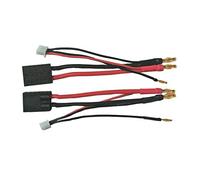 FLY RC 2pcs 4mm Balle Banane à Fil de Batterie LiPo TraXxas TRX LiPo Femelle et Balance JST-XH