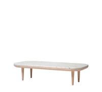 Fly SC5 Table Basse Chêne huilé/Marbre Bianco Carrara