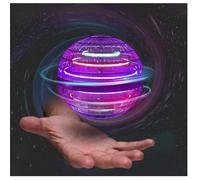 Fly Spinner Ball,Mini Drone Jouet de Lueur LED RVB Intégré pour Enfants,Flying Orb,Boule de Survol Magique pour Enfants Adultes